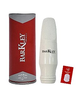 Boquilha para Sax Tenor Vintage ZZ 8 Barkley Branca c/ Ébano