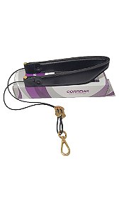Correia Sax Alto Barkley Modelo Fit Preta com Fechos Dourados