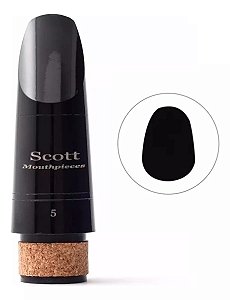 Boquilha para Clarinete Scott Qualidade Barkley + Adesivo Protetor
