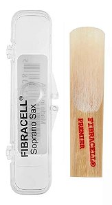 Palheta Fibracell Premier para Sax Soprano Nº 1.5