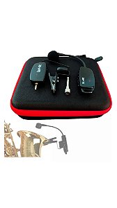 Microfone sem Fio para Sax e demais Instrumentos de Sopro