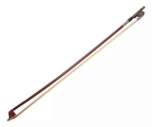 Arco Redondo Cromado para Violoncelo 4/4 Crina Animal