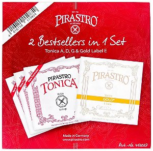 Pirastro Violino Mi Gold Bestsellers Tônica 4/4