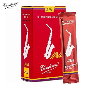 Vandoren Java Filed Red Cut Sax Alto Nº 2.5 (Unidade)