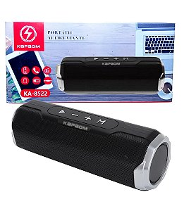 Caixa de Som Kapbom Portátil Bluetooth KA-8522 Preto