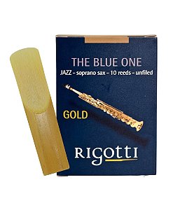 Palheta Rigotti Sax Soprano Jazz Gold
