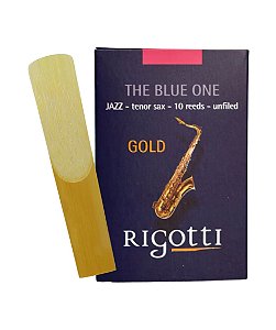 Palheta Rigotti Sax Tenor Jazz Gold