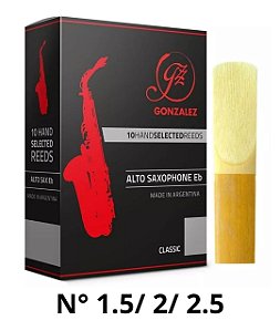 Palheta Sax Alto Gonzalez Classic