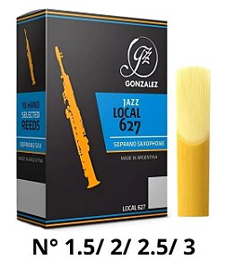 Palheta Sax Soprano Gonzalez Jazz Local 627