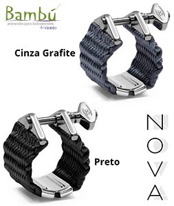 Abraçadeira Bambú para Clarinete Modelo Nova com Ressonador Cor Escolher
