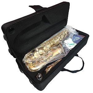 Saxofone Alto Mib Spring SA-500SP Laqueado com Case Luxo