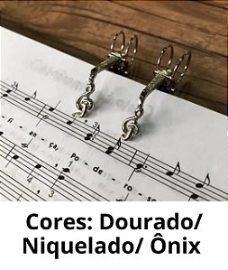 Prendedor de Hinário CCB Partitura (Par)