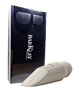 Boquilha Sax Alto Vintage ZZ Branca c/ Ébano Barkley