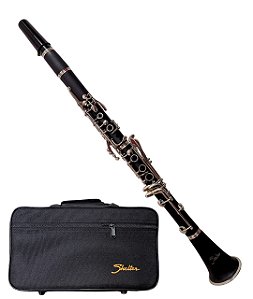 Clarinete Shelter Sib 17 Chaves com Case Luxo