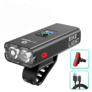 Luz de bicicleta X-TIGER à prova de chuva