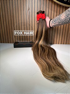Cabelo Humano Ombre Hair Liso Natural Vietnamita 50g