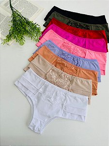 Calcinha Alina - Tanga Confortável - Modelagem Perfeita