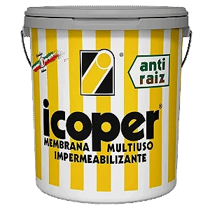ICOPER AR Membrana Multiuso Antiraiz Cinza- Borracha liquida para floreiras -20 kg