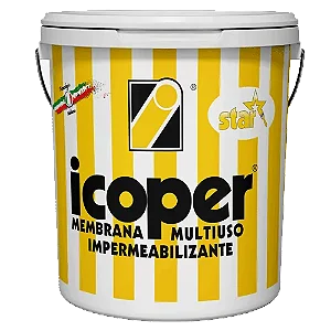 Borracha Térmica para telhado Icoper Star 20kg  Branco Icobi