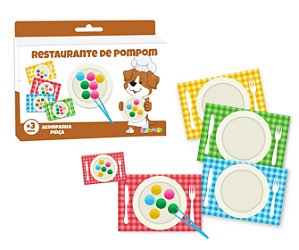 Jogo Educativo Restaurante do Pompom - DiBrincar