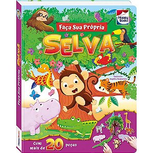 Faça e Brinque Selva - Happy Books