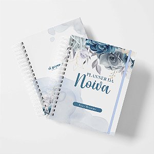 Planner da Noiva Atlantic Blue - Com Nome