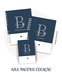 Kit Maternidade Afetiva Minimalista Menino - Com Nome