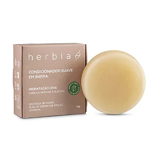 Condicionador Suave em barra Hidratacao Leve - Herbia 50g
