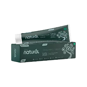 Creme Dental Natural com Carvão Ativado - Orgânico Natural 80g