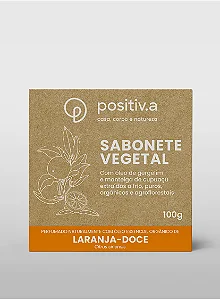 Sabonete Vegetal Laranja-Doce - Positiv.a 100g
