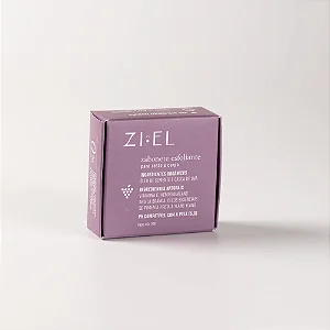 Sabonete esfoliante Linha Uva - Ziel 70g