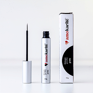 Delineador para olhos Preto - AmoKarité 4,5g