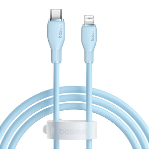 Cabo Baseus Jelly Liquid Silica Gel Fast Charging USB-C | Lightning 2M (CAGD020103)