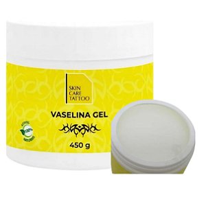 Vaselina em Gel Skin Care Tatuagem 450g Hidratação Tattoo