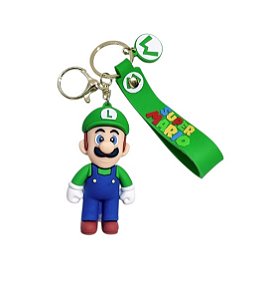 Chaveiro Boneco Luigi: Super Mario Bros Nintendo