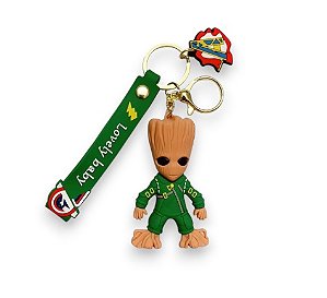 Chaveiro Boneco Groot (Verde): Marvel