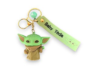 Chaveiro Boneco Baby Yoda: Star Wars