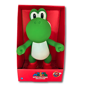 Boneco Yoshi Grande Coleção Super Mario Bros