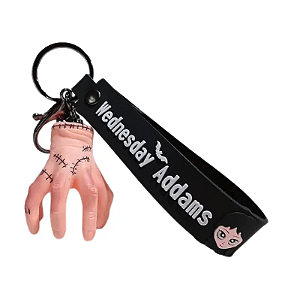 Chaveiro Boneco Mãozinha: Família Addams