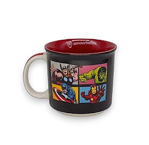 Caneca Tom Vingadores: Marvel 350ml