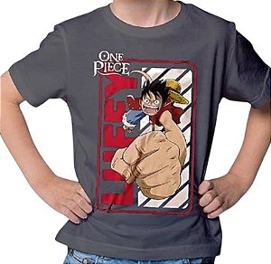 Camiseta Juvenil Luffy: One Piece