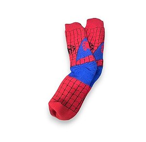 Meia Cano Alto Homem Aranha - Tam 37 ao 42