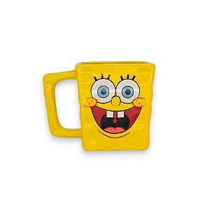 Caneca Formato Bob Esponja 450ml