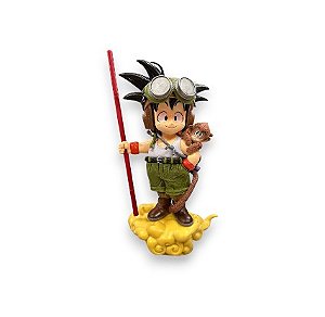 Boneco Colecionável Son Goku e Monkey: Dragon Ball Z