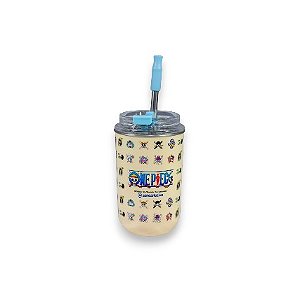 Copo Neo com Canudo One Piece 300ml