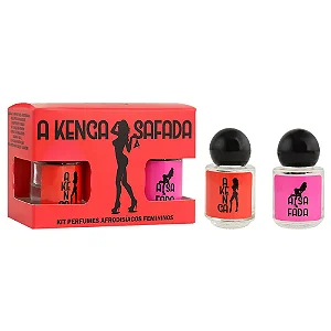 Kit A Kenga Safada Perfumes Afrodisíacos