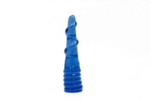 Plug Anal Twister Frunquim  18 x 4,5 cm Azul