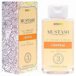 Mustash Crystal Lubrificante Base Água 100Ml Kalya