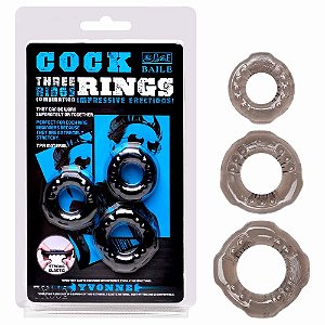 Kit Anel Peniano Cock Rings Baile