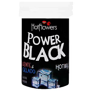 Bolinha Beijável Power Black 02 Unidades
